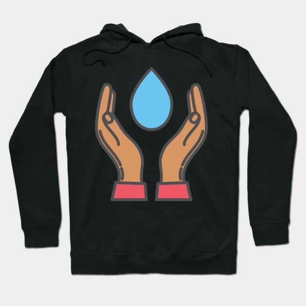 Clean Water Hoodie by SWON Design